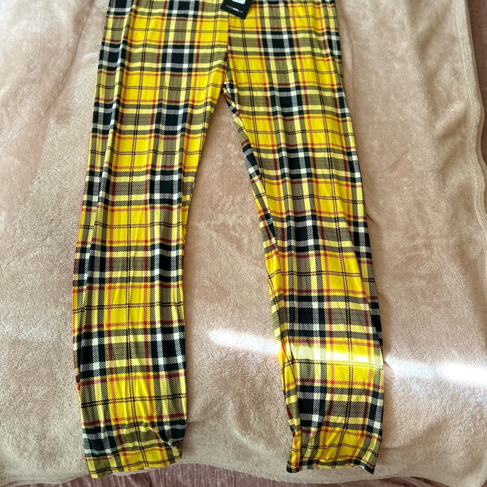 Plus Size As If Plaid Legging